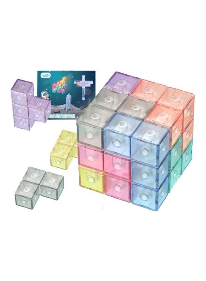 Luxury Magnetic Building Blocks Cube Assembling Puzzle Toy