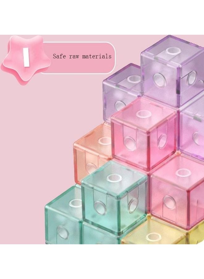 Luxury Magnetic Building Blocks Cube Assembling Puzzle Toy