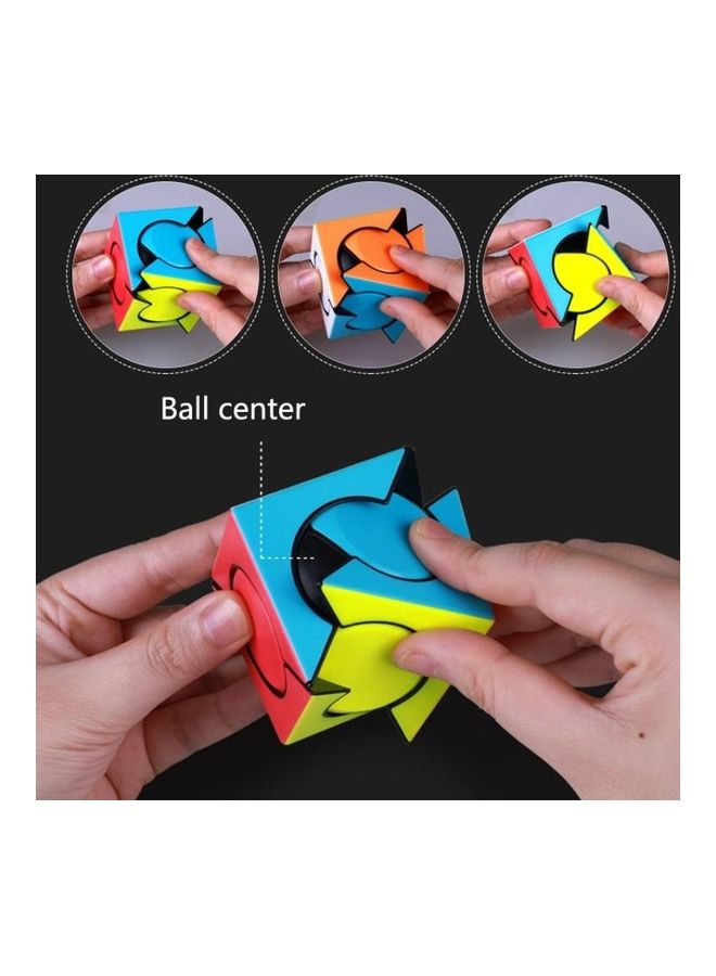2-Piece Children Shaped Magic Cubes Puzzle Toy