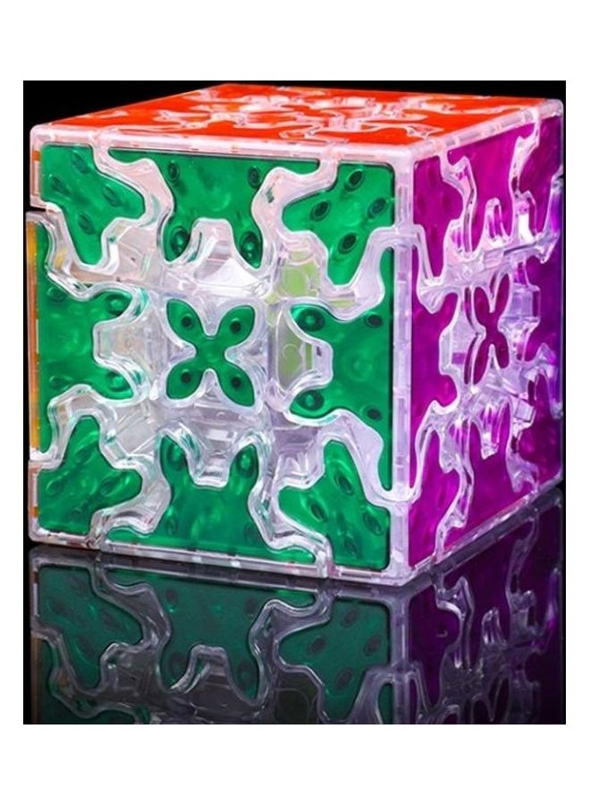 Three Order Transparent Gear Series Rubik Cube Puzzle Toy