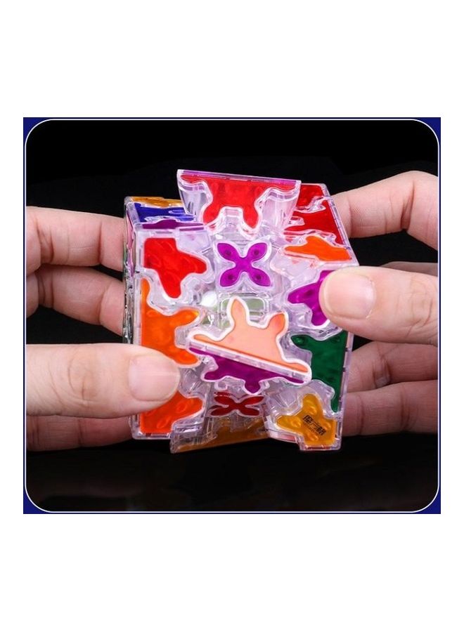 Three Order Transparent Gear Series Rubik Cube Puzzle Toy