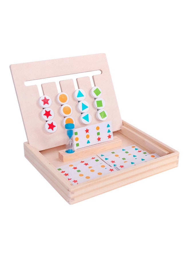 Wooden Shape Pairing Puzzles Activity Board  Toy