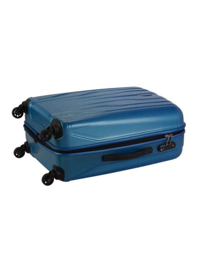 Marshal Hardside Small Cabin Luggage Trolley Blue