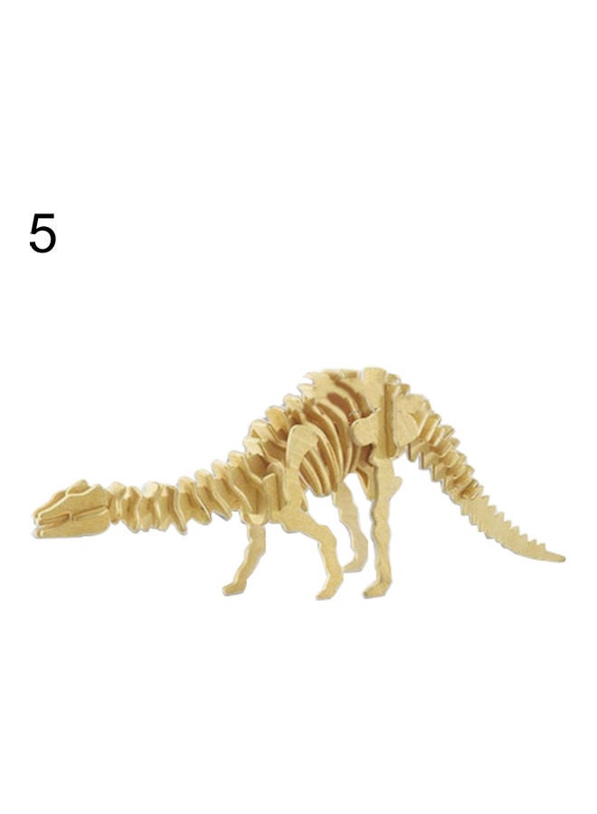 Wooden Dinosaur Skeleton 3D Puzzle