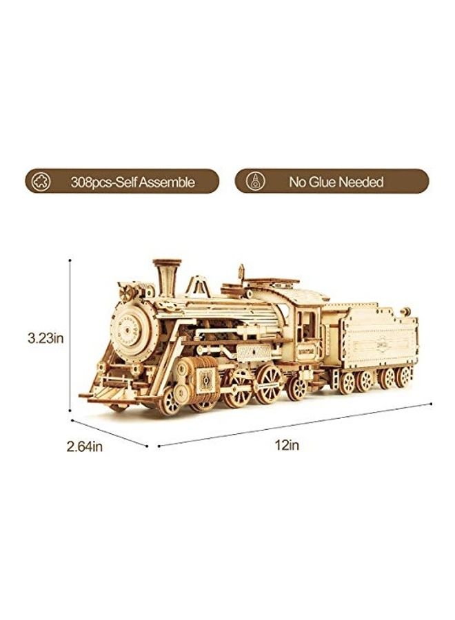 3D Wooden Puzzle Set 6.5x7x5inch