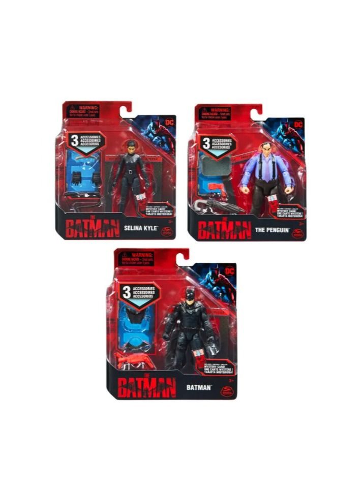 Batman Movie Basic Figure 4inch 6060654 Assorted - Pack of 1
