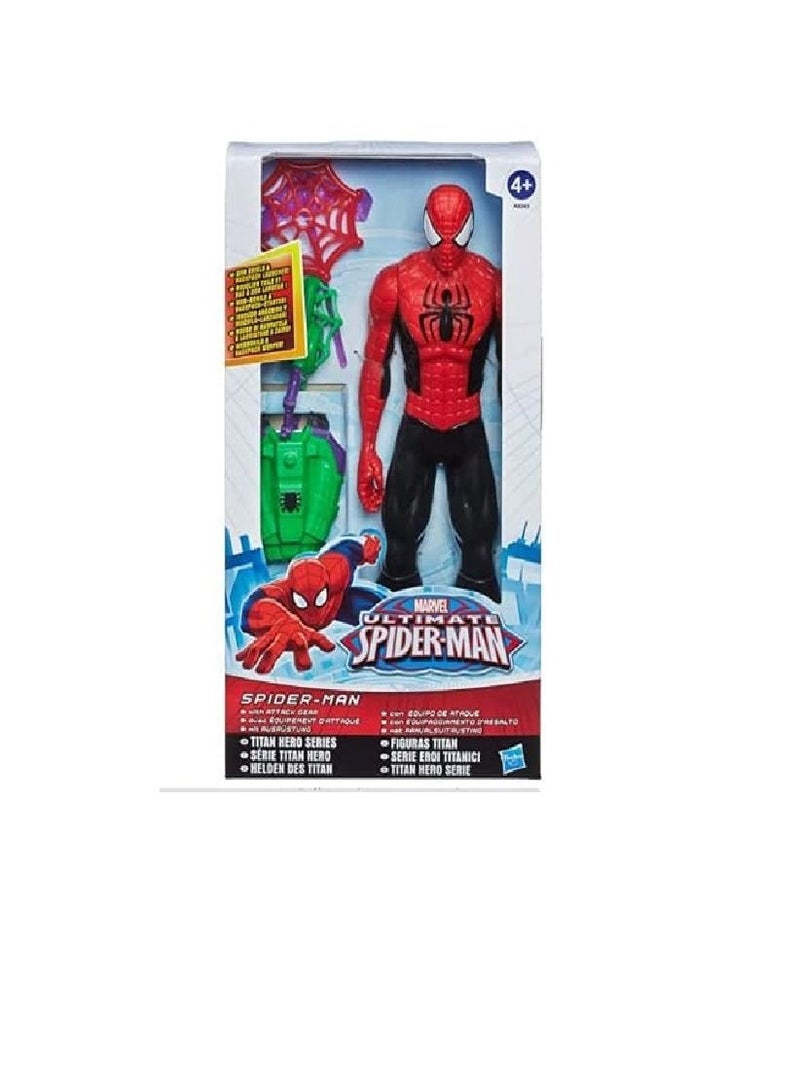 Marvel Titan Hero Series Spiderman w/ Goblin Attack Gear Action Figures Toy 11