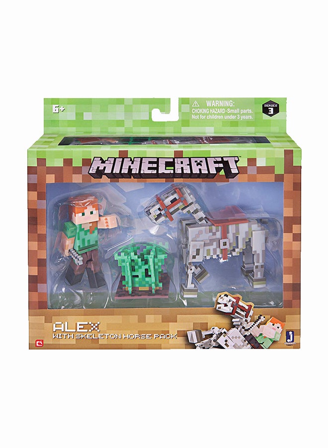 Alex with Skeleton Horse Pack
