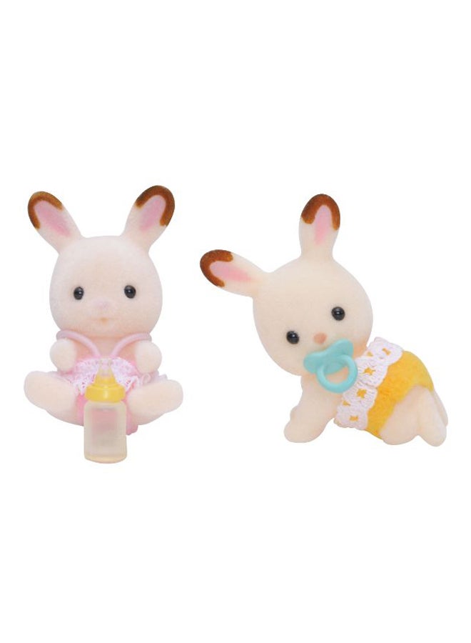 Chocolate Rabbit Twin Toy