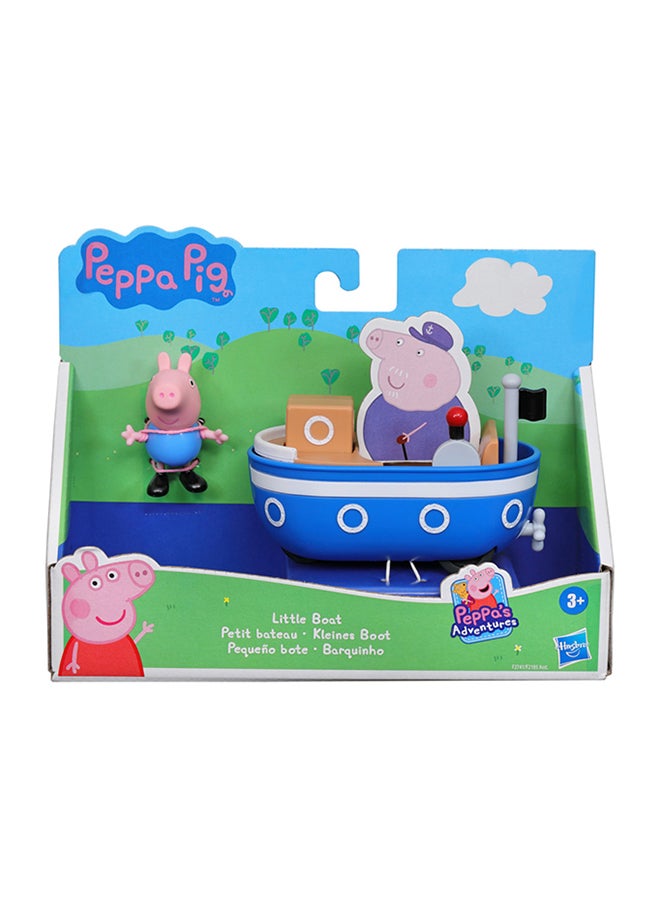 Peppa  Peppa's Adventures Little Boat Toy Includes 3-inch George  Figure, Inspired by the TV Show, For Preschoolers Ages 3 and Up