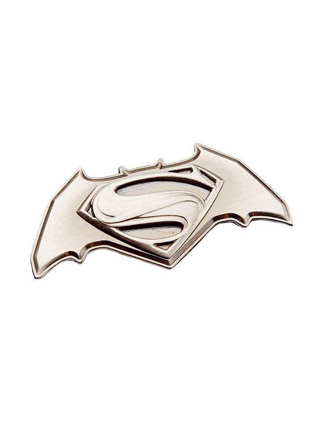 Batman Vs Superman Deluxe Pewter Lapel Pin