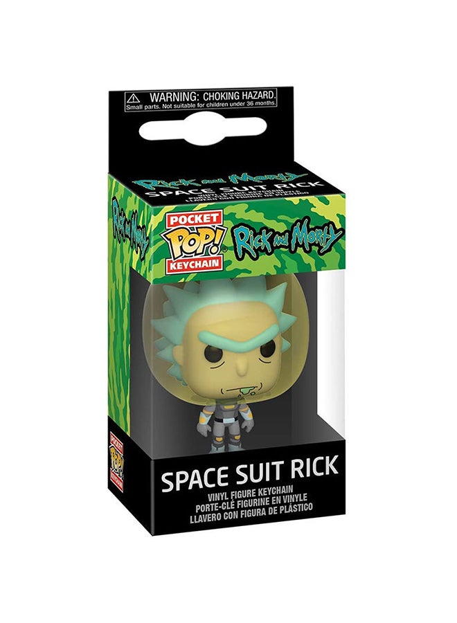 Pocket Pop! TV: Rick & Morty Space Suit Rick Collectable Vinyl Figure 45419 3inch