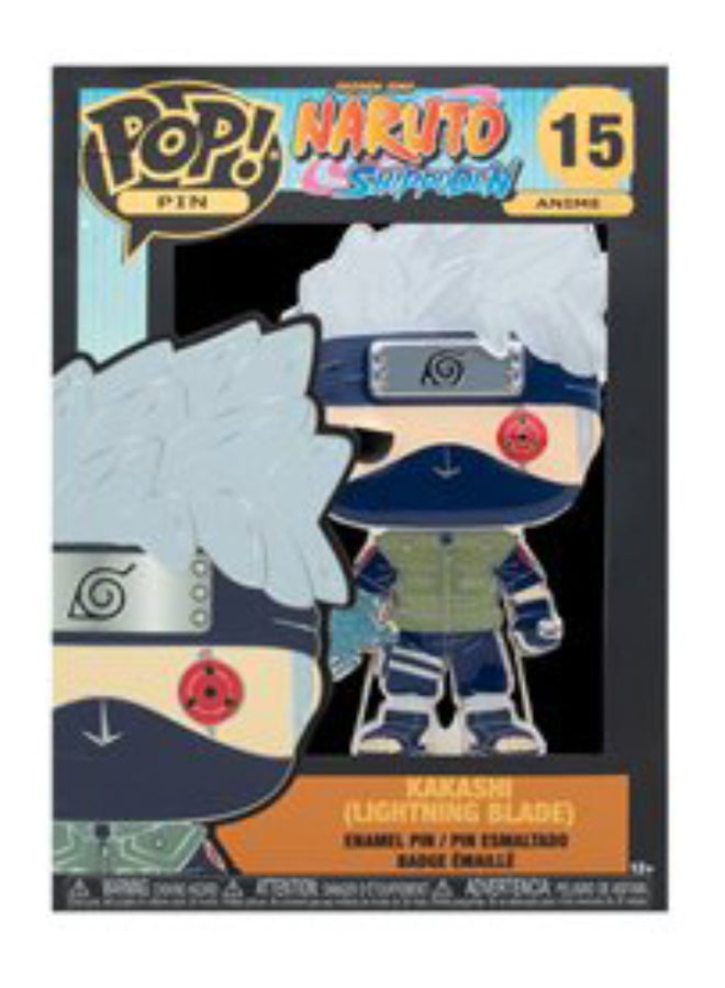 Animation Naruto Kakashi Enamel Pin 3.75inch