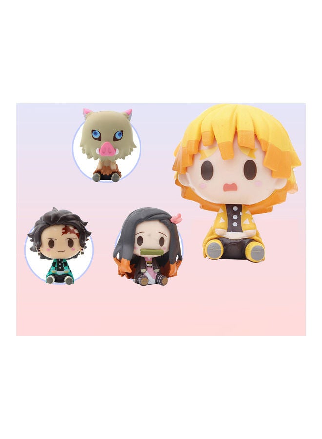 4-Piece Demon Slayer Series Figures