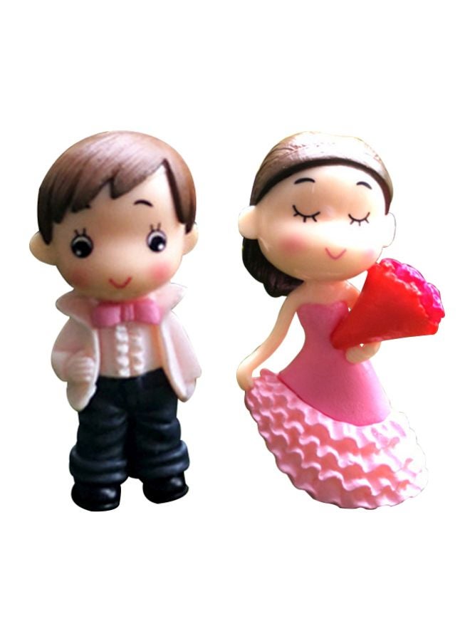 2-Piece Romantic Couple Miniature Set
