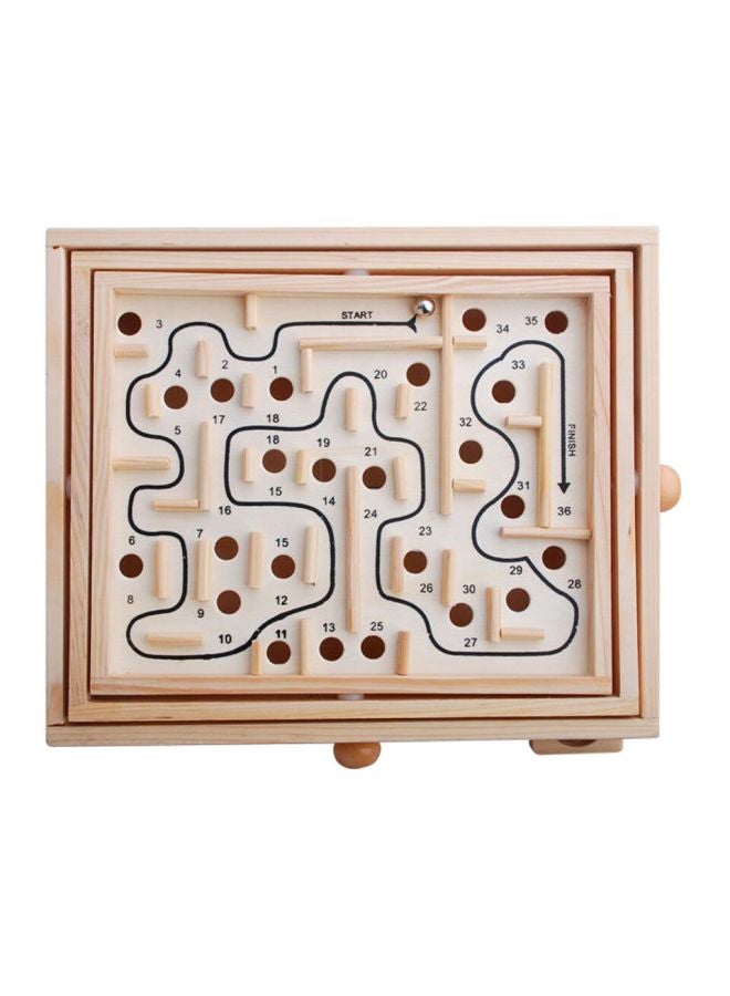 Labyrinth Wooden Board Game
