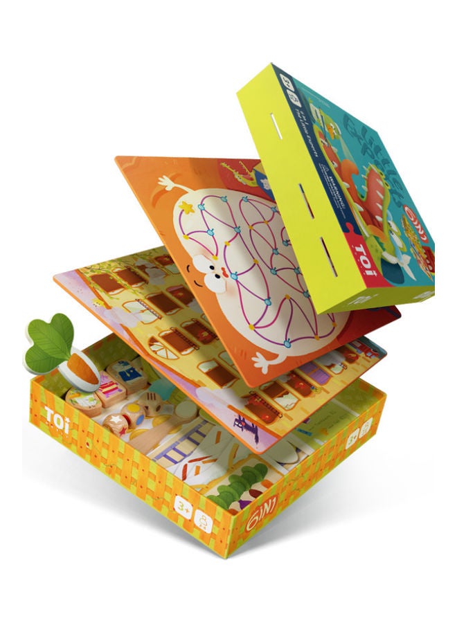 Children's Puzzle Parent Child Early Education Professional Battle Six In One Plane Jigsaw Toys 26cm