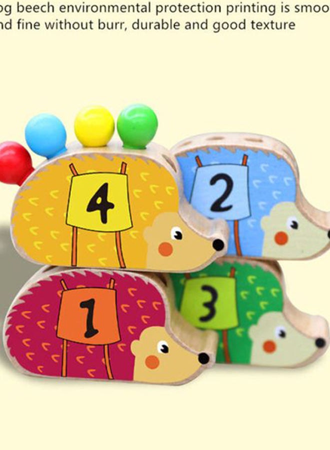 Hedgehog Picking Berry Game 37cm