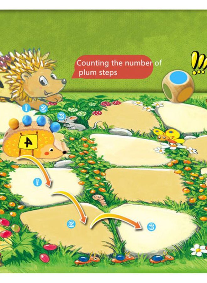 Hedgehog Picking Berry Game 37cm