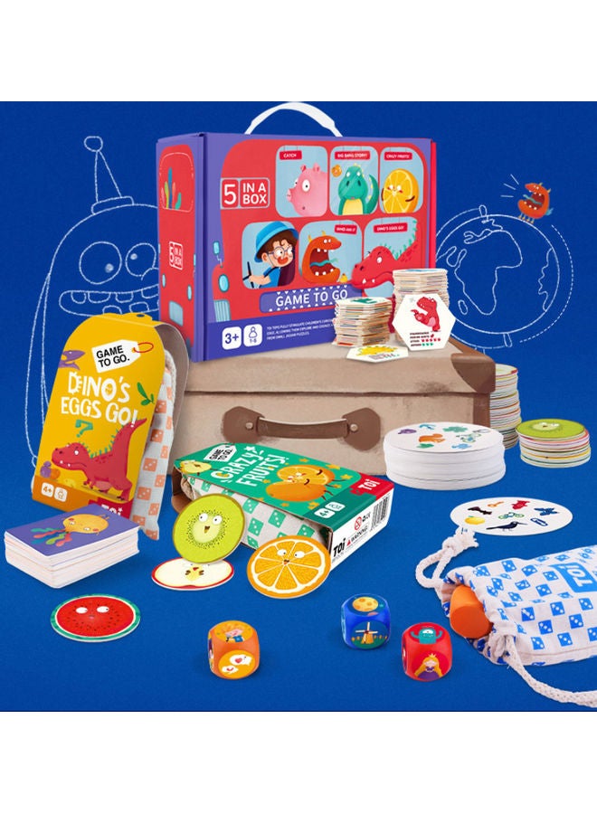 Children's Board Game Suit Memory Imagination Concentration Observation Toys Parent Child Desktop Games