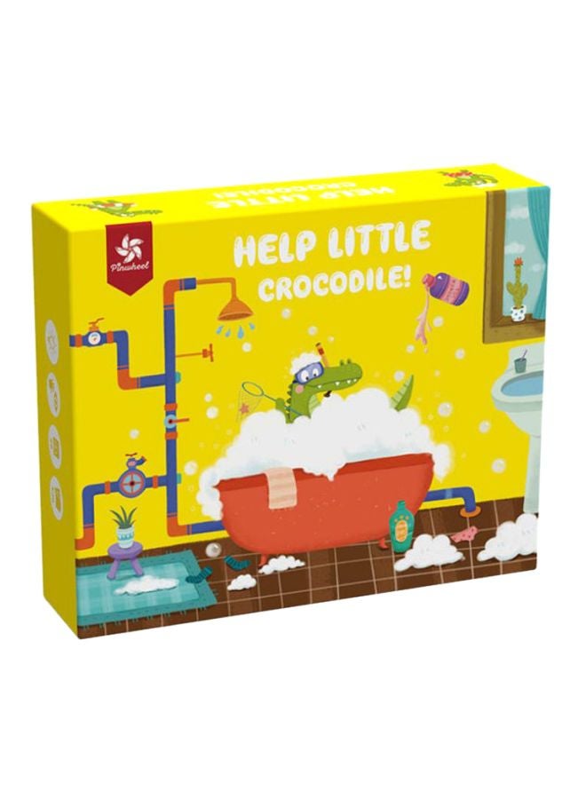 Little Crocodile Loves Bathing Children's Logical Thinking Training 24.5cm