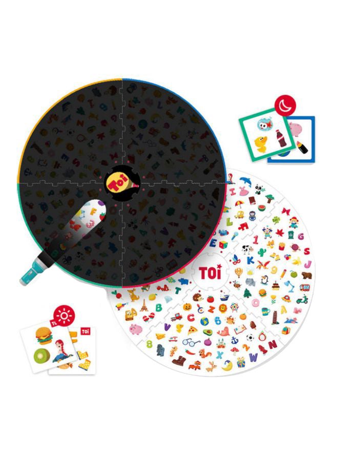 Small Flashlight Treasure Hunt Cognitive Card Multi Function Children's Board Game 30cm