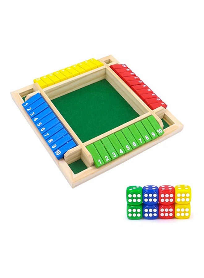 Wooden Flop Board Game Set