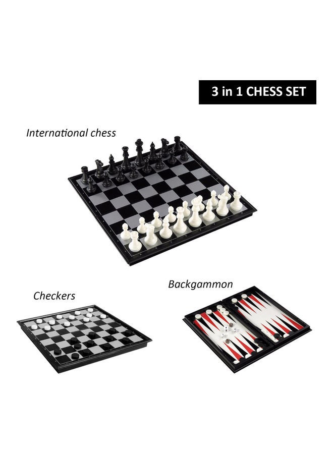 3-In-1 Multifunctional Chess Set
