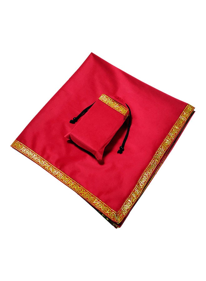Tarot Divination Velvet Tablecloth With Bag