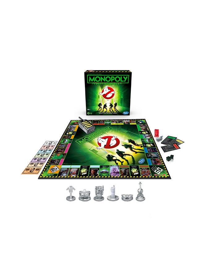 Ghostbusters Edition Hasbro Board Game 6 Players For Adults And Teens Indoor Home Game 6 Players