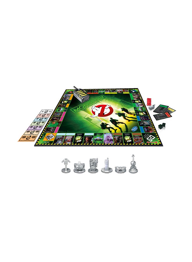 Ghostbusters Edition Hasbro Board Game 6 Players For Adults And Teens Indoor Home Game 6 Players
