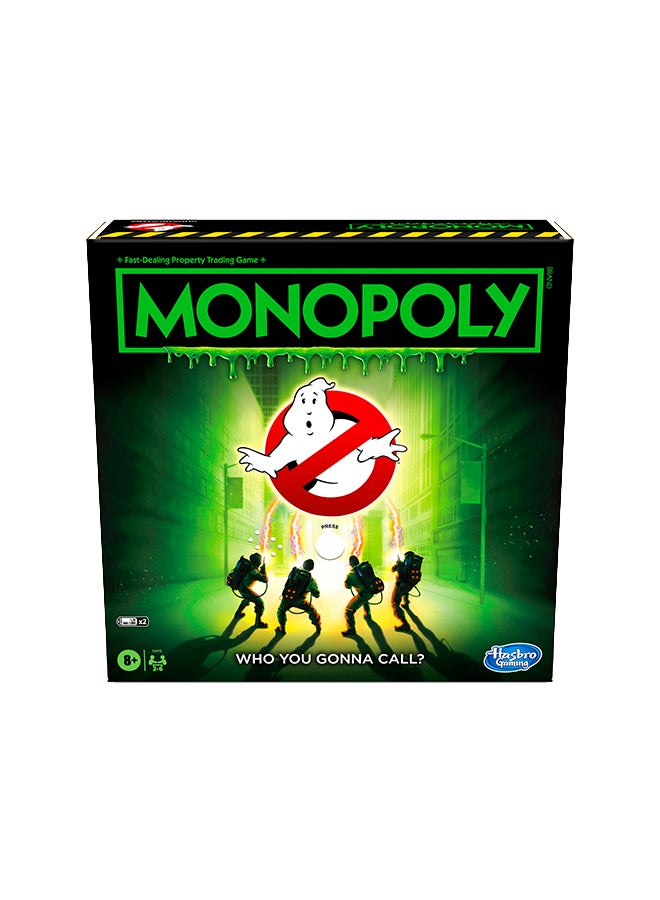 Ghostbusters Edition Hasbro Board Game 6 Players For Adults And Teens Indoor Home Game 6 Players