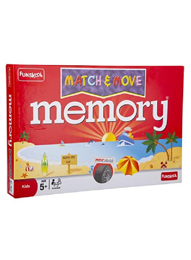 Memory Match And Move Multicolor