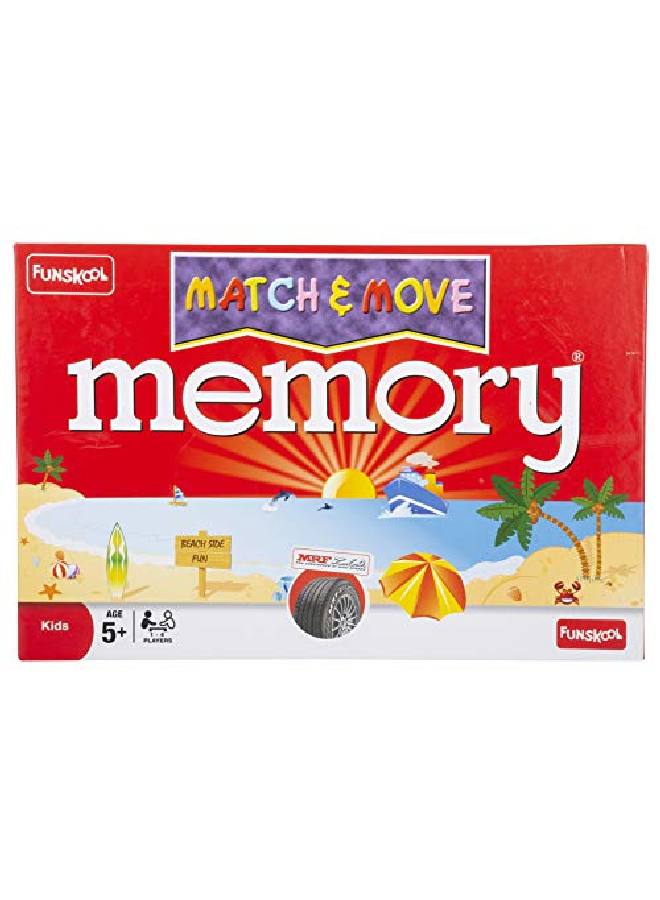 Memory Match And Move Multicolor