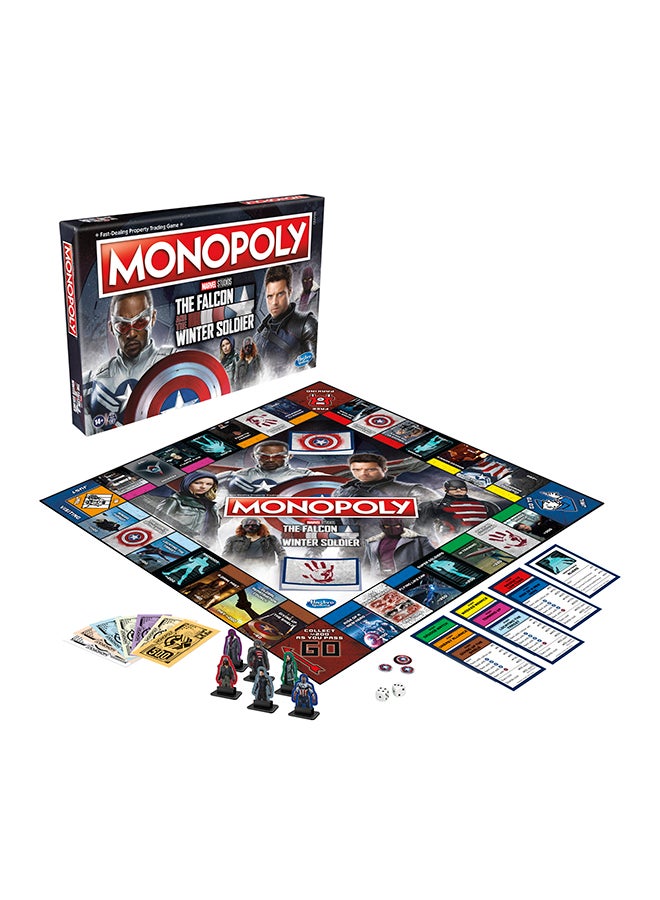 Studios The Falcon And the Winter Soldier Edition Board Game For Fans