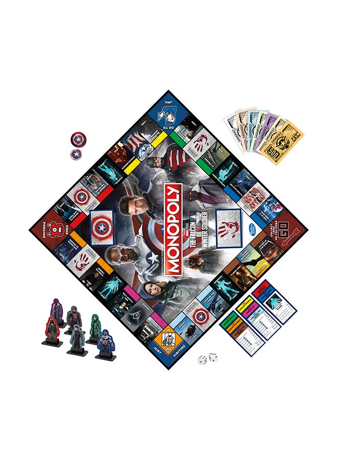 Studios The Falcon And the Winter Soldier Edition Board Game For Fans