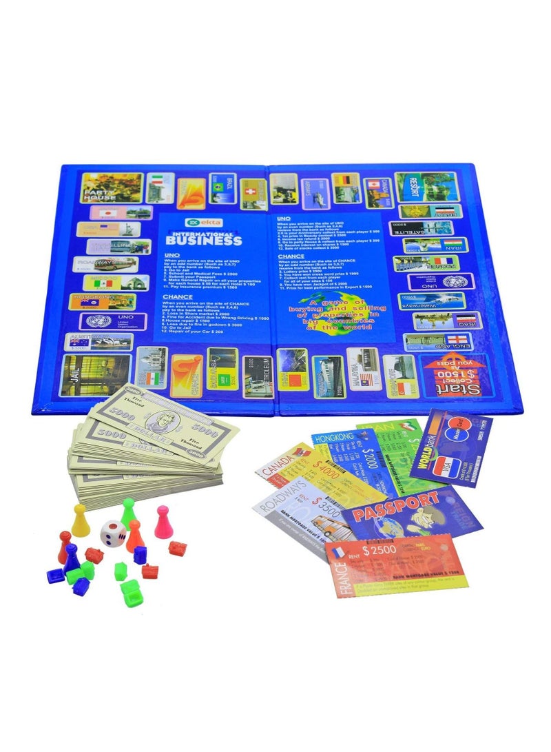 Plastic and Paper International Business Family Board Game