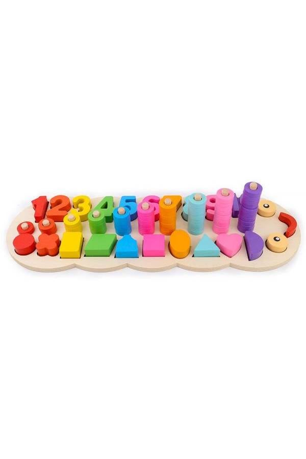 Two-One Caterpillar Mathematical Toys