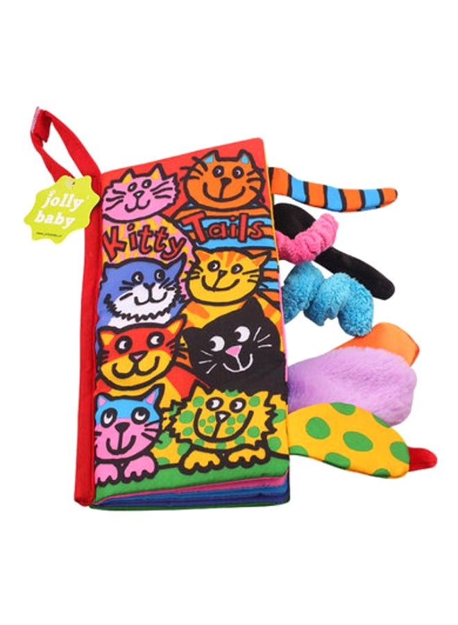 Baby 3D Soft Cloth Book With Animal Tail