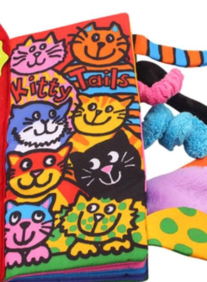 Baby 3D Soft Cloth Book With Animal Tail