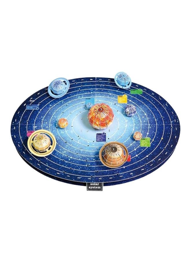 3D Puzzle Planet Paper Model Educational Toys