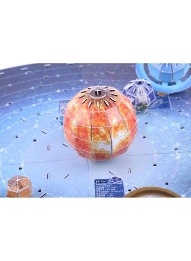 3D Puzzle Planet Paper Model Educational Toys