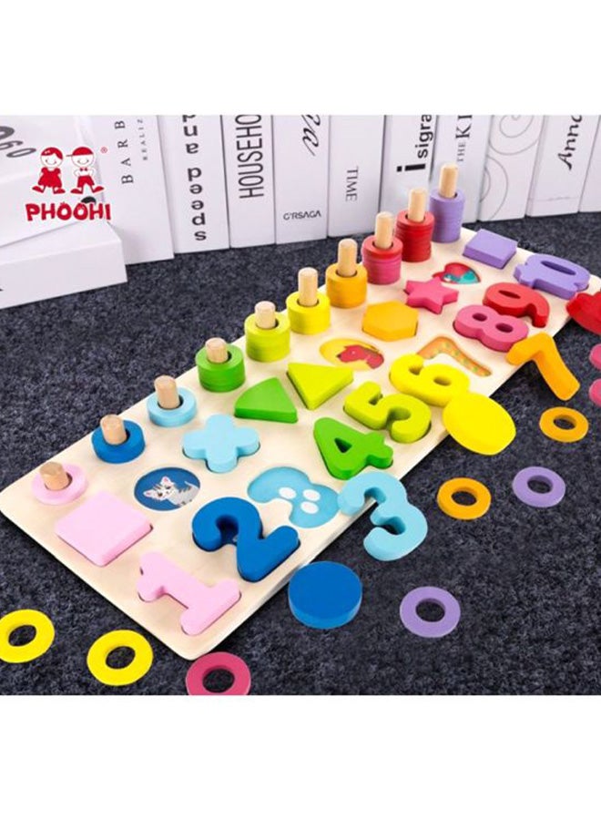 Wooden Montessori Educational Toy 41x0.9x14.5cm