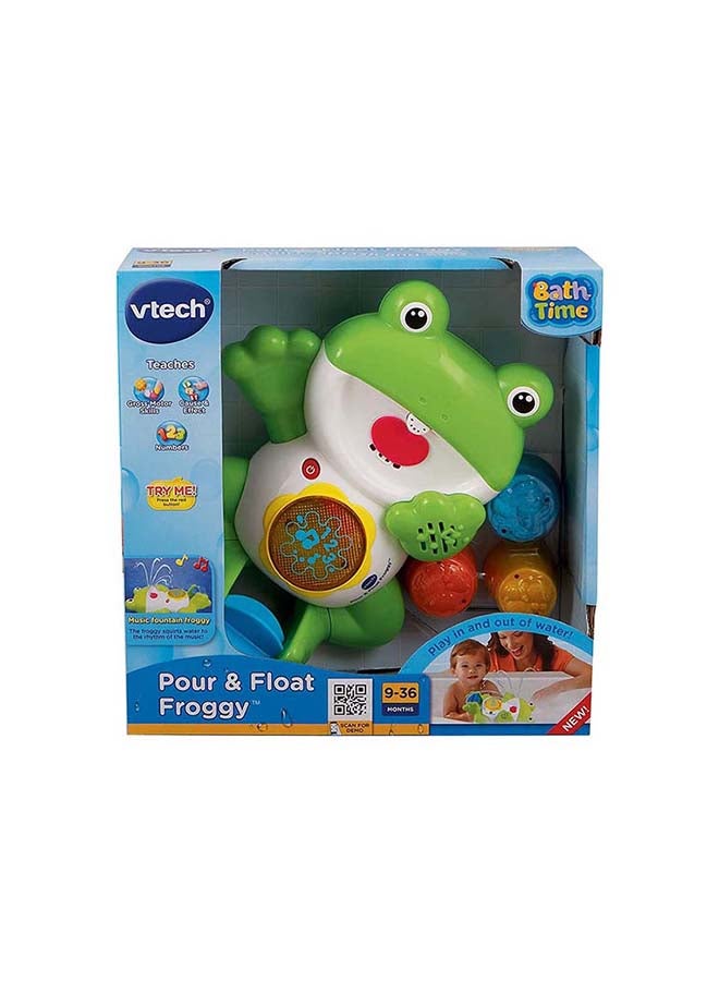 Pour And Float Froggy Electronic Bath Toy ‎3.3x31.5x26.92cm