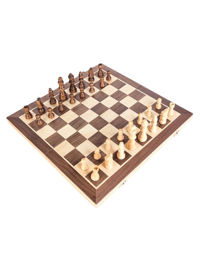Portable Magnetic Foldable Chess Board With Pieces
