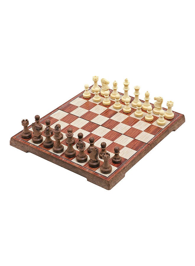 Folding Plastic Chessboard with Storage Bag