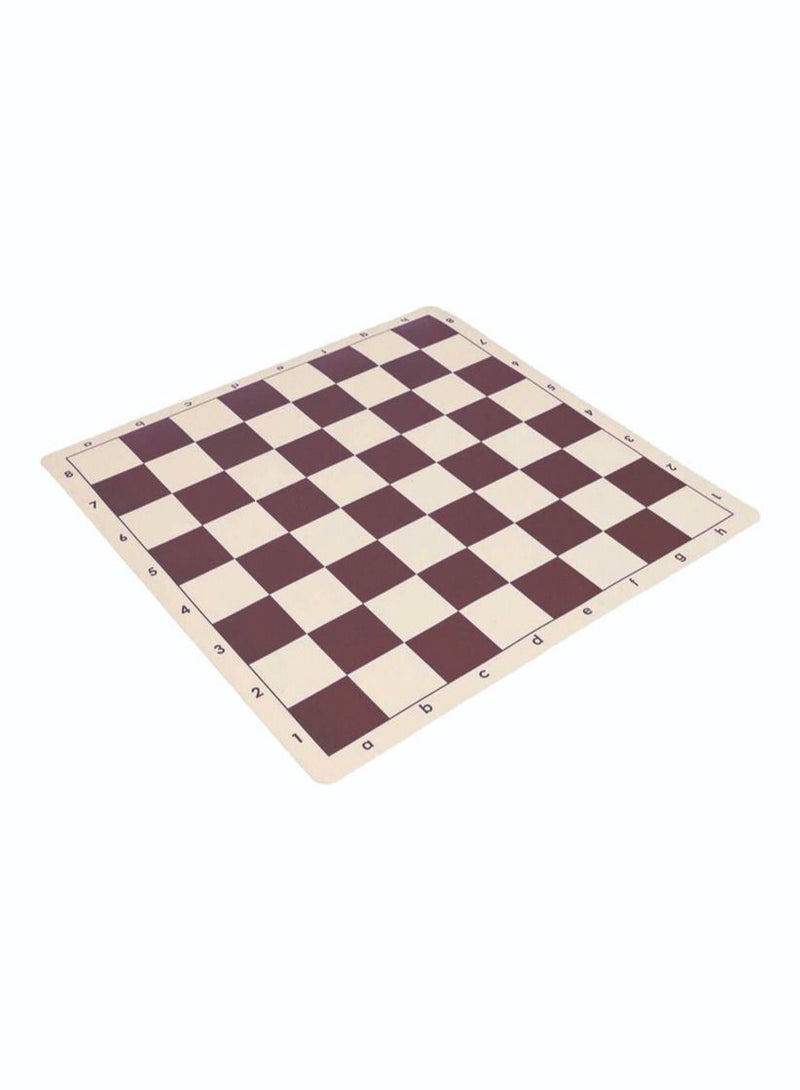 Chess and Checkers 2-in-1 Tournament Combo Board Game With Extra Queen (RED)