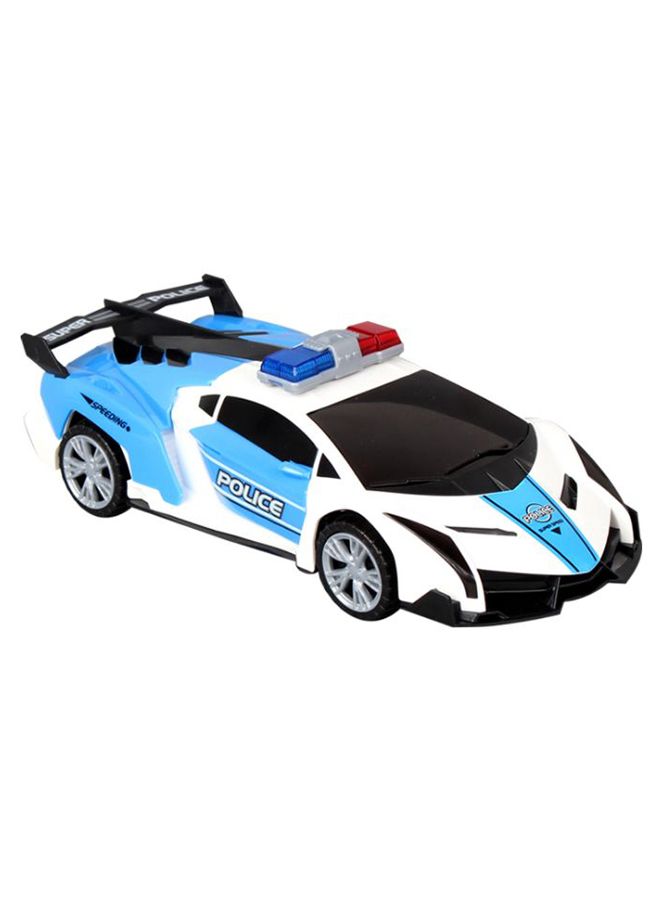 3D Projection Light Police Dream Car With Openable Door