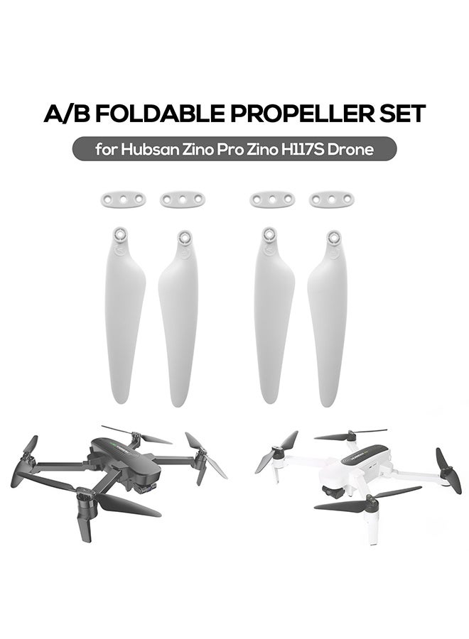 A/B Foldable Propeller Set For Hubsan Zino Pro Zino H117S Drone