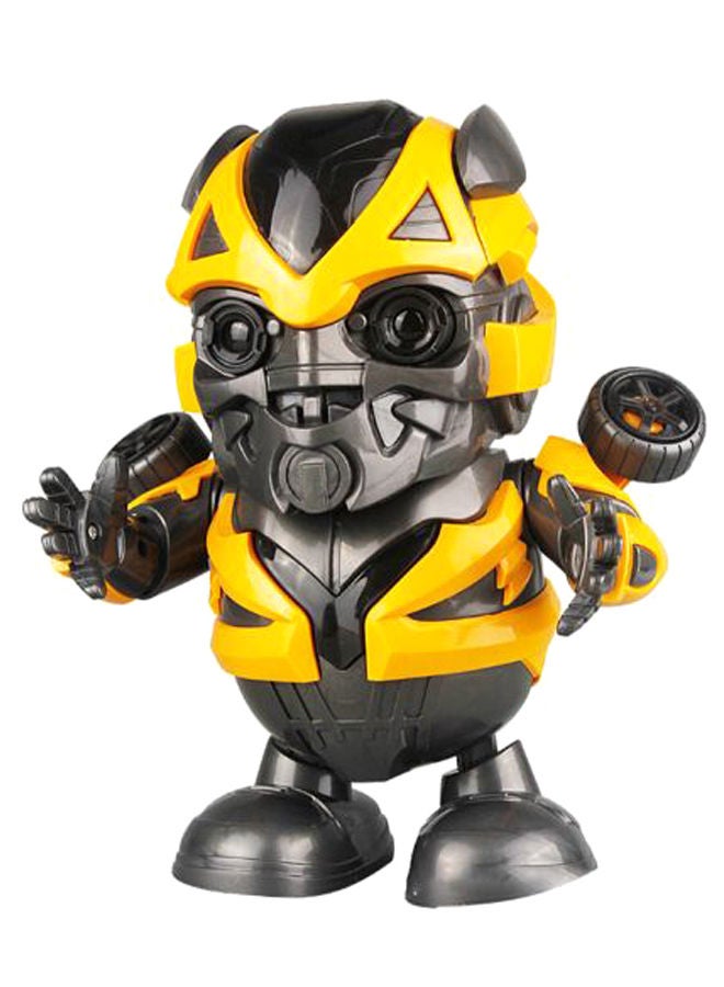 Led Lights Transformer Bumblebee Electronic Toy - T3605